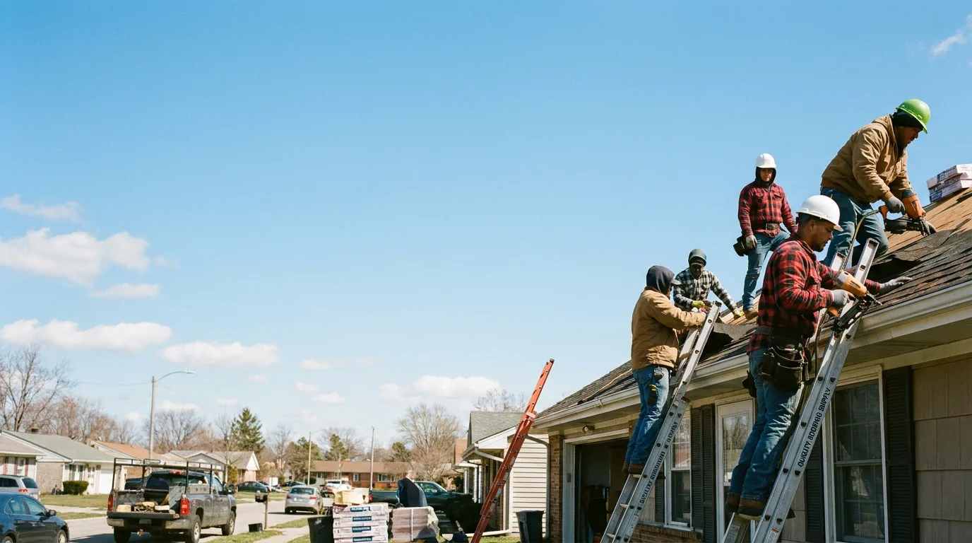 Roofing in Keystone, IN near me